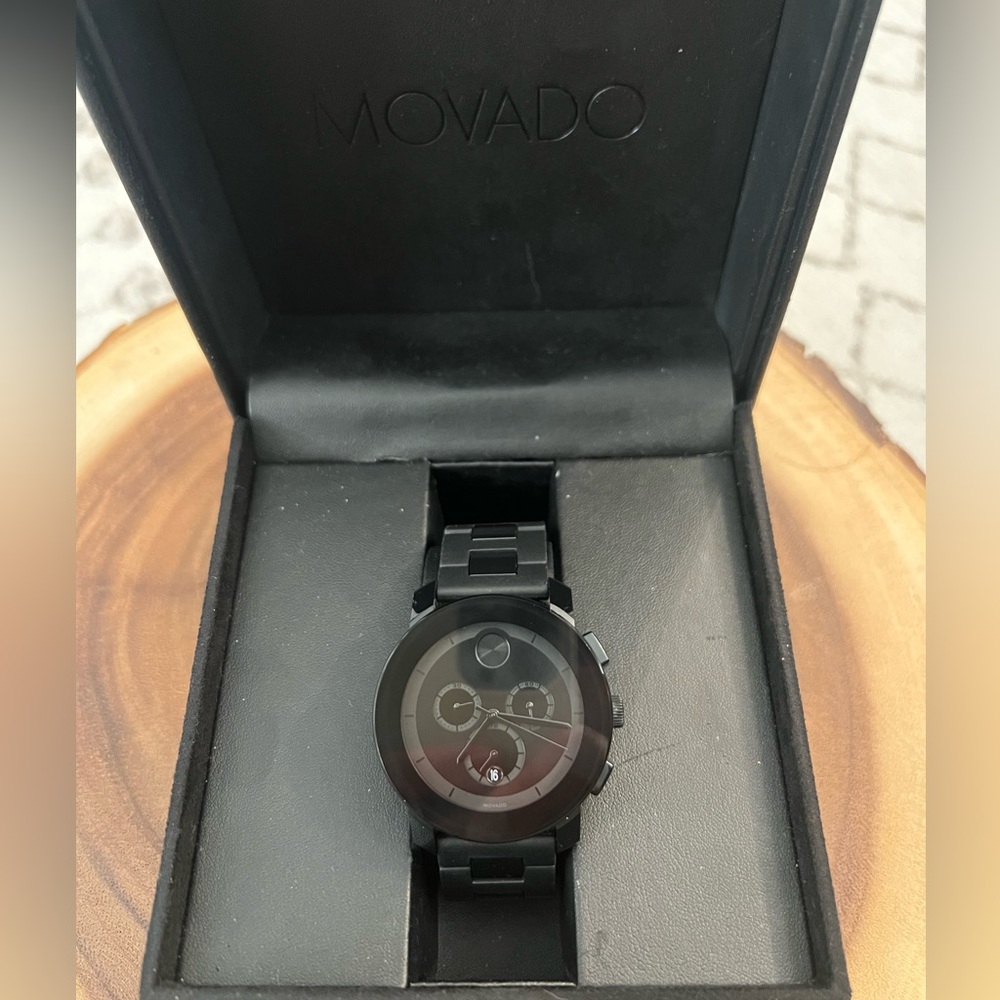 Movado Bold Black